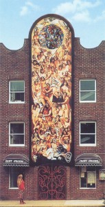 Robert Lenkiewicz mural - The Last Judgement (completed 1985)