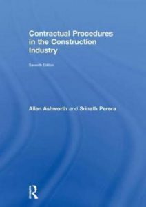 Contractual Procedures in the Construction Industry