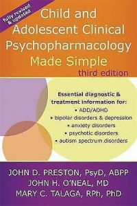 Child and adolescent clinical psychopharmacology made simple