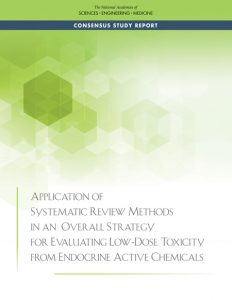 Application of systematic review methods in an overall strategy for evaluating low-dose toxicity from endocrine active chemical /