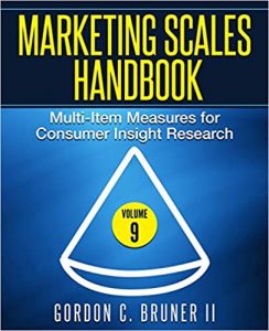 Marketing Scales Handbook: Multi-Item Measures for Consumer Insight Research, Volume 10.