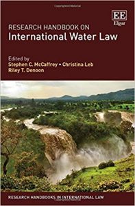 Research handbook on international water law