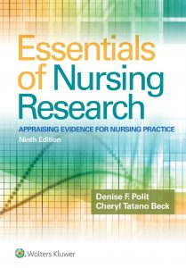 Essentials of nursing research : appraising evidence for nursing practice