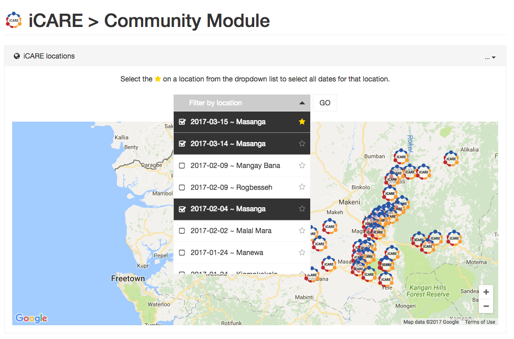 icare location app icare location app