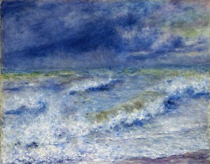 Pierre-August Renoir, The Wave, 1879  (public domain)