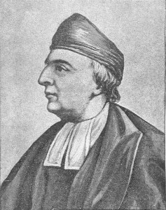 Samuel Wesley, from The Story of Methodism Throughout the World, from the Beginning to the Present Time by A. H. Hyde, copyright 1889