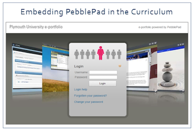 Embedding PebblePad in the Curriculum