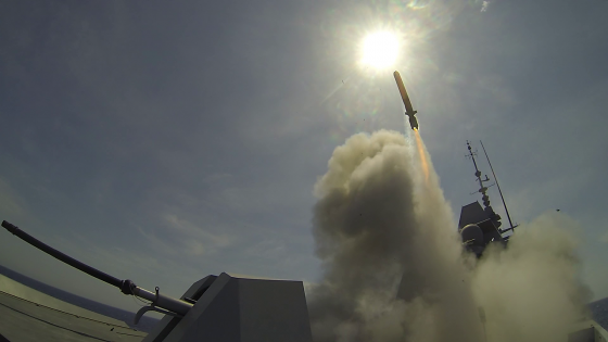 SCALP NAVAL CRUISE MISSILE LAUNCHED FOR THE FIRST TIME BY D650 ...