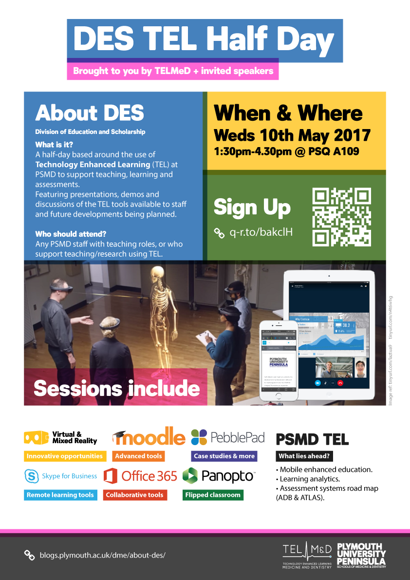 DES TEL Half Day – Digital Education team blog